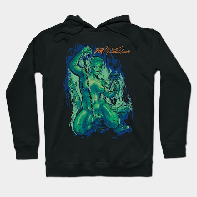 Reptile Queen Hoodie by Millageart